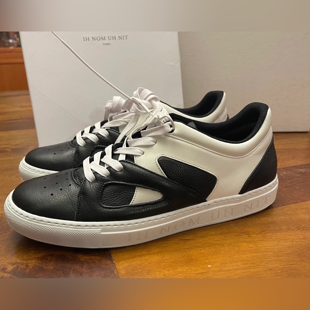 Ih Nom Uh Nit Sneakers Men White and Black Men’s 11 EU 44